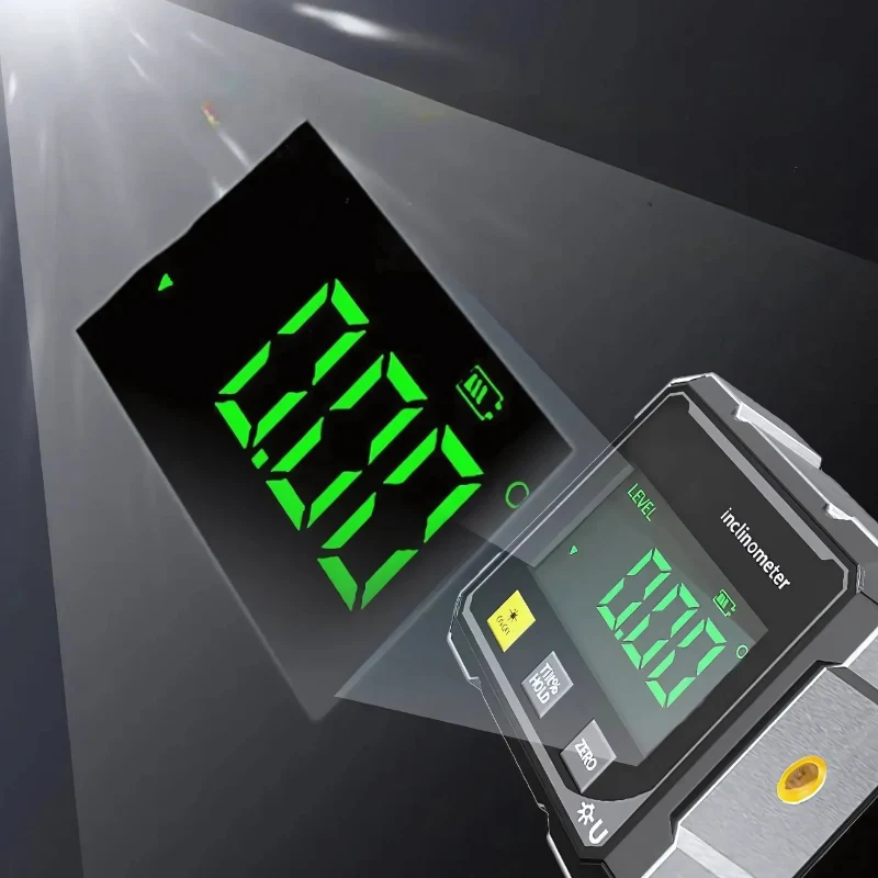 Globetrek° DigitalInclinometer: Digital Magnetisk Sider Laser Inklinometer