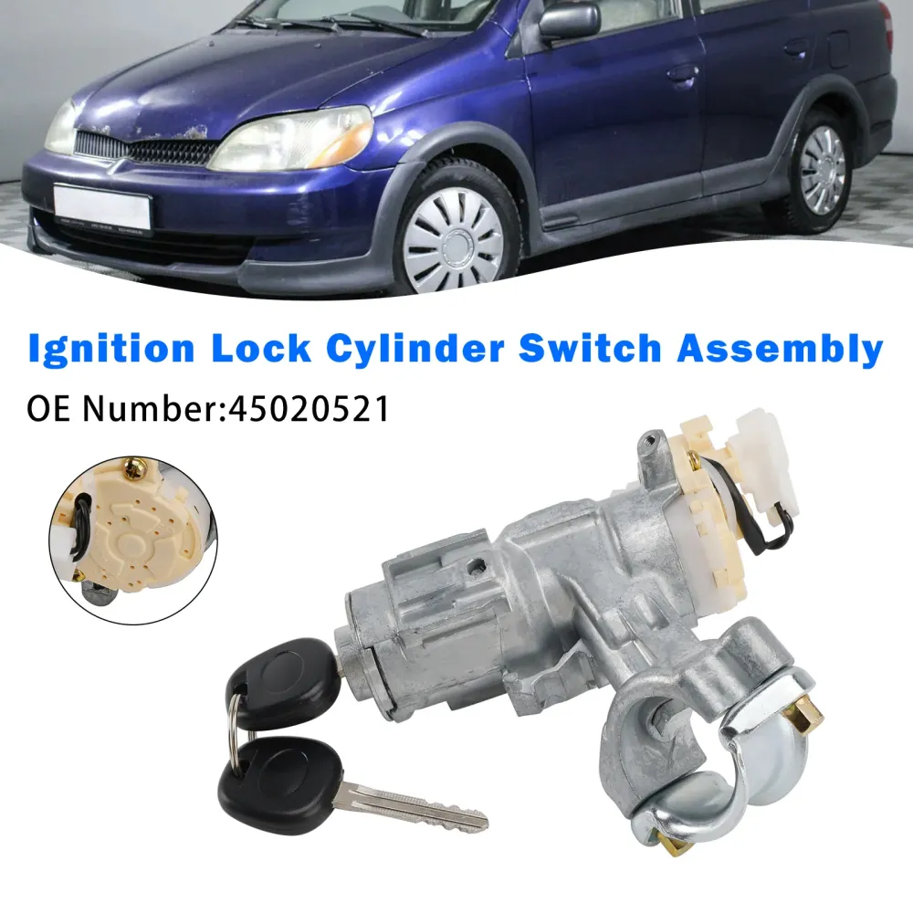 Ignition Lock Cylinder Switch Assembly 45020521 Toyota Echo 2000-2005