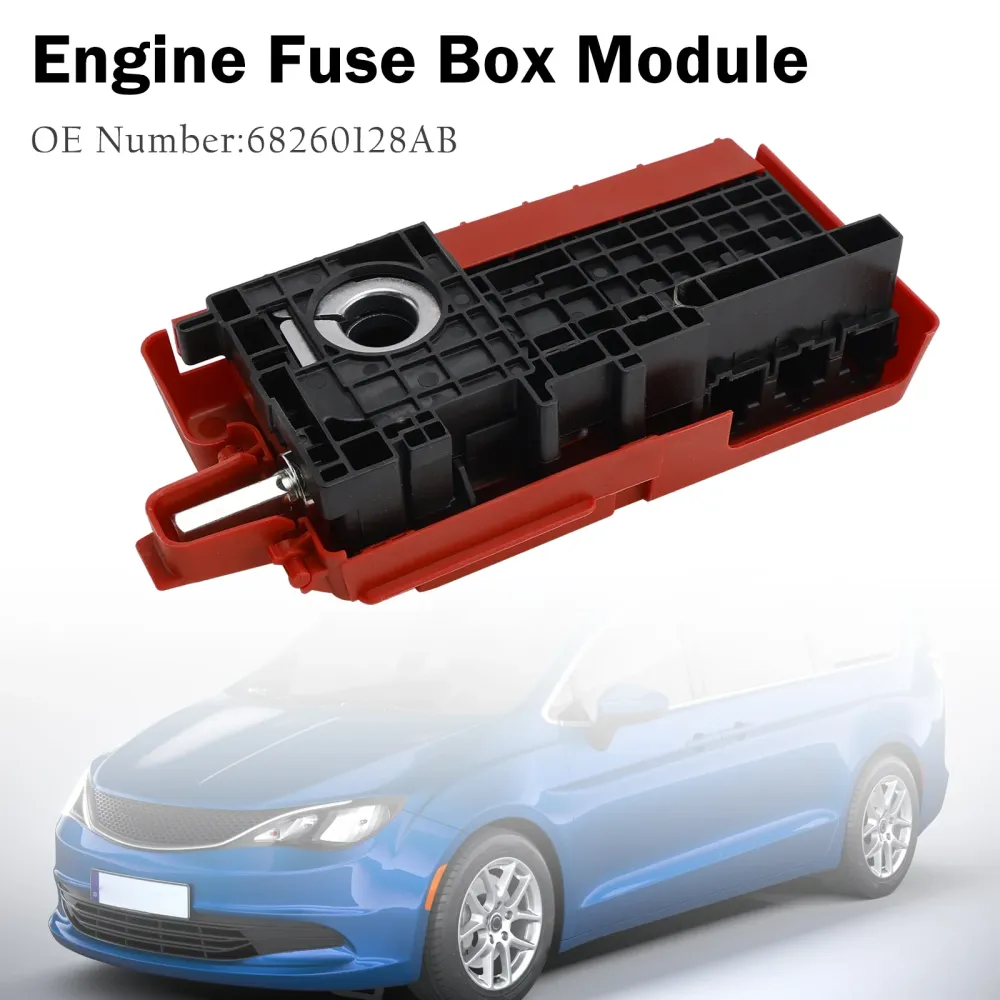 Engine Fuse Box Module 68260128AB Chrysler Pacifica 2017-2023 Voyager 2020-2022