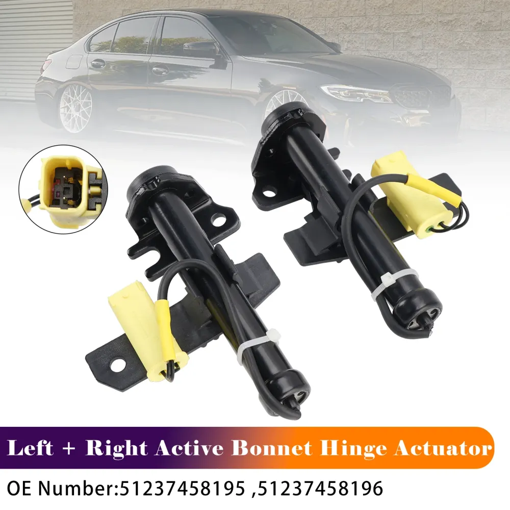 Left + Right Active Bonnet Hinge Actuator BMW 3 Series G20 G21 2018-2022