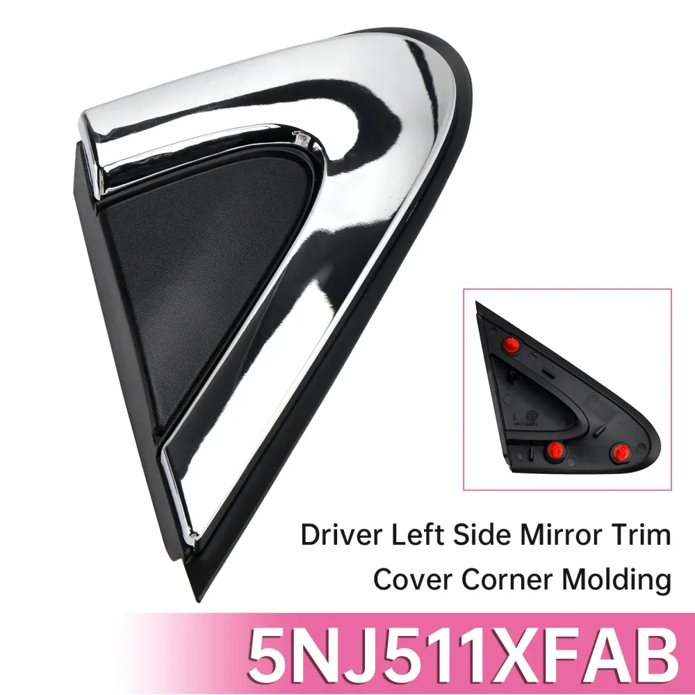 Driver Left Side Mirror Trim Cover Corner Molding Chrysler 200 2015-2017