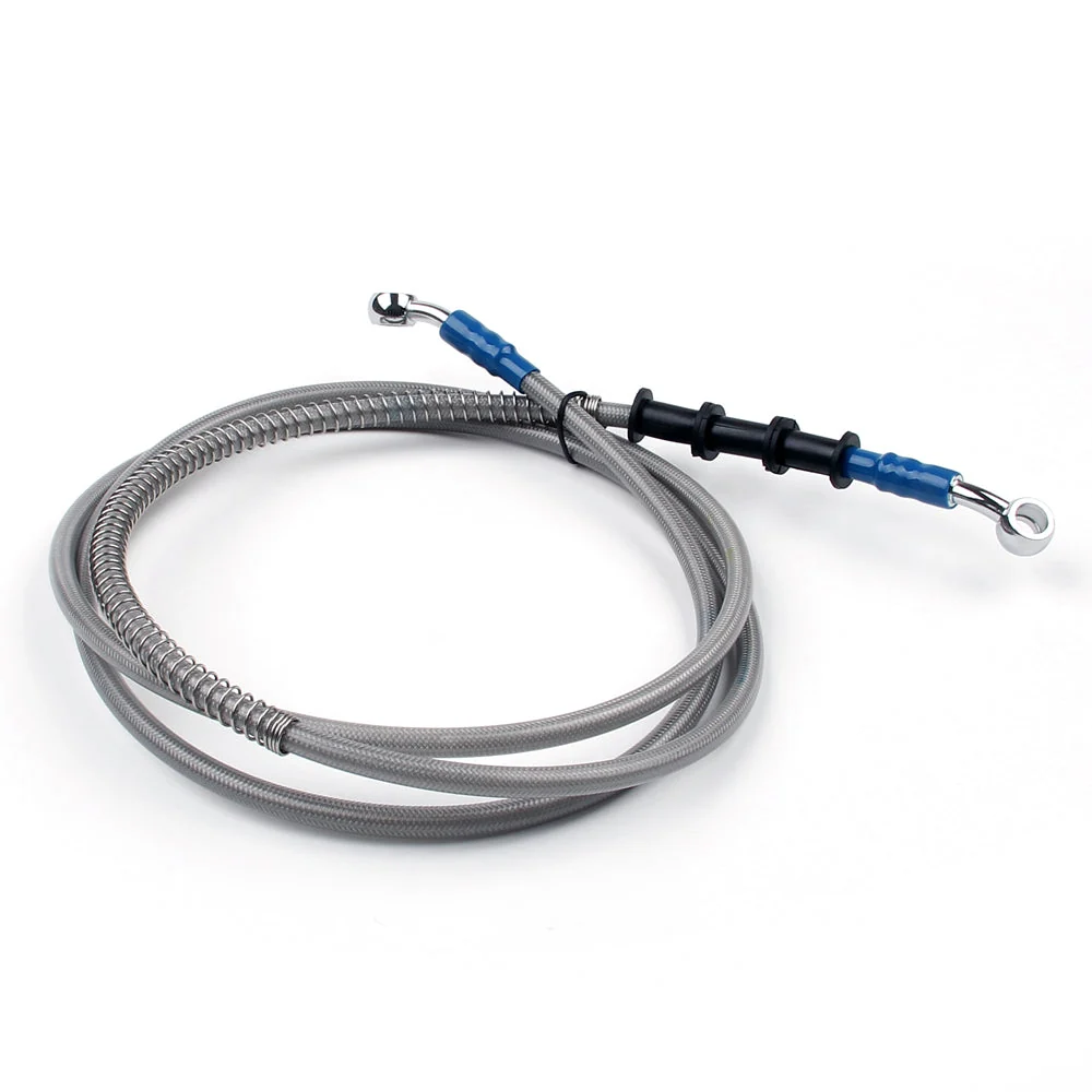 200cm/79 M10 Bremsolje Slangelinje Banjo Montering Rustfritt stål End Generisk