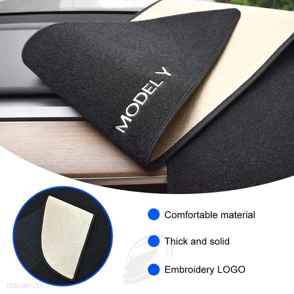 Tesla y Dashboard Interior Protector (Model Y -logo)