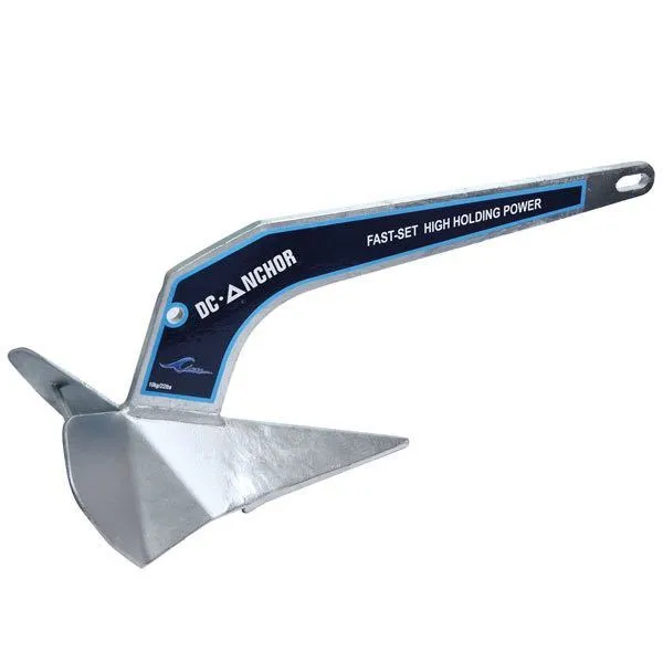 DC, Delta-anker 6 kg Galvanisert - båter 9-12 m, 593 mm