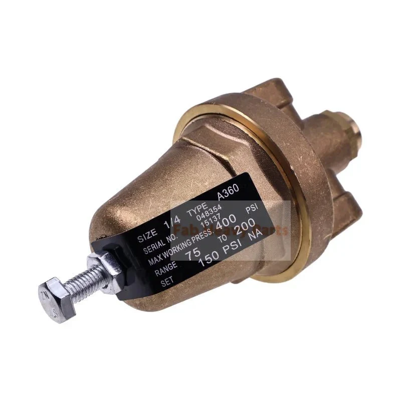 Trykkregulatorventil 048354 Sullair skrueluftkompressor