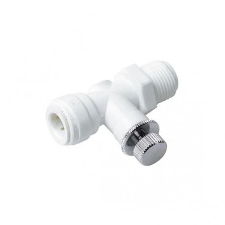 DMfit Control valve Union Elbow OD tube - NPTF thread 1/4" x 1/4"