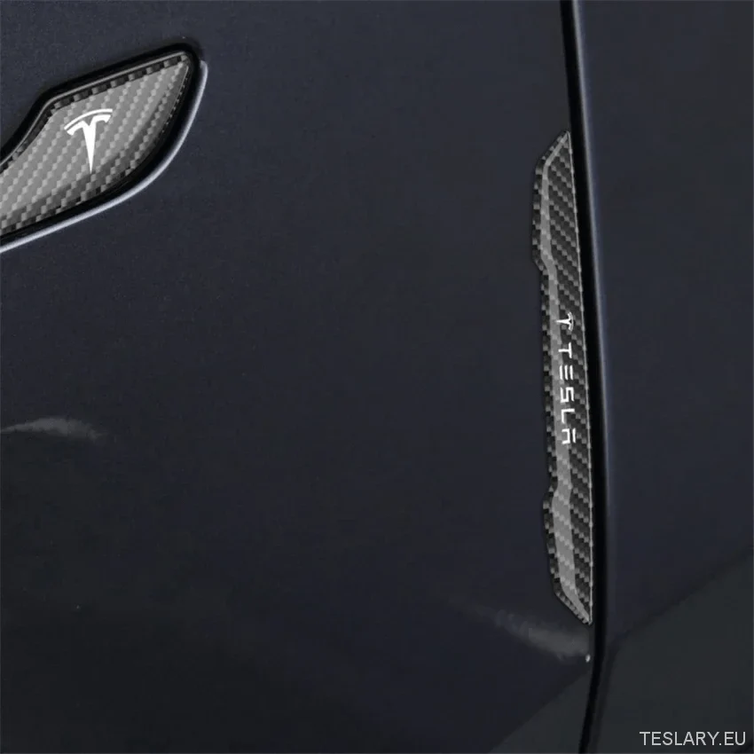 Tesla Model 3 Y Door Protector Cover Scratch Cover Sticker Anti-Scratch Logo