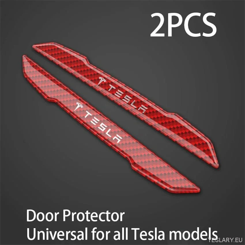 Tesla Model 3 Y Door Protector Cover Scratch Cover Sticker Anti-Scratch Logo