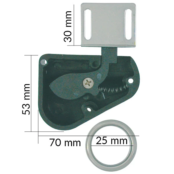 Skaplås høyre finger, Magnetisk lås (1 stk)