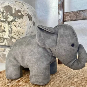 Dørstopper Elefant - Grå