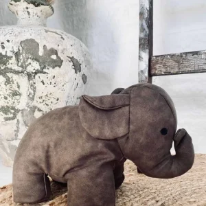 Dørstopper Elefant – Brun