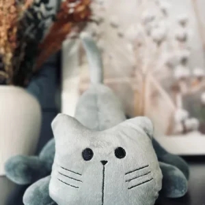 Dørstopper katt Grå / sand