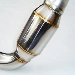 Invidia 05+ AT LGT Polished Divorced Waste Gate Downpipe High Flow Cat