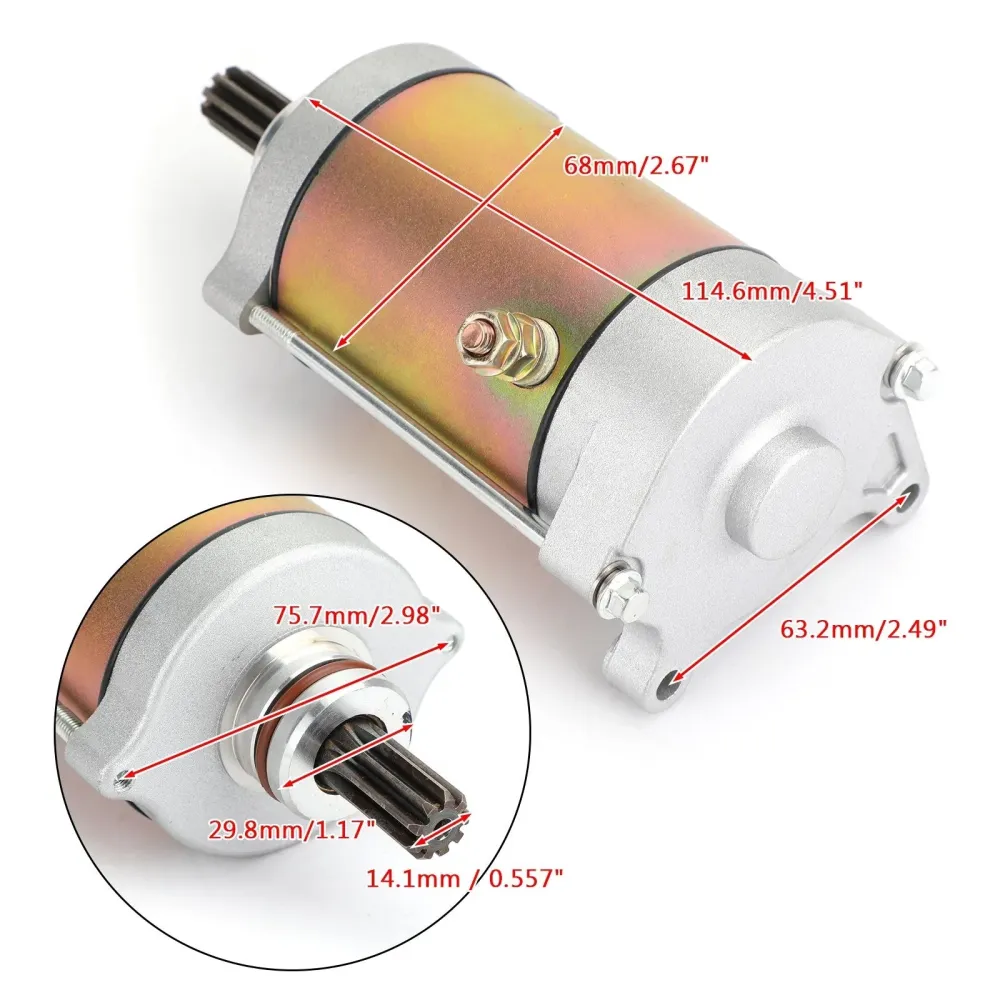 2016-2019 CF-Moto Cforce 400 New Starter Motor 0GR0-091100
