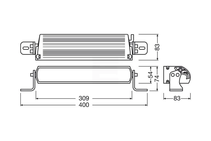 Osram FX250 Kombo Gen2 LED fjernlys
