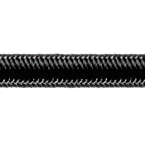 Robline, Elastisk snor 3mm Sort 250m, 28 kg bruddstyrke