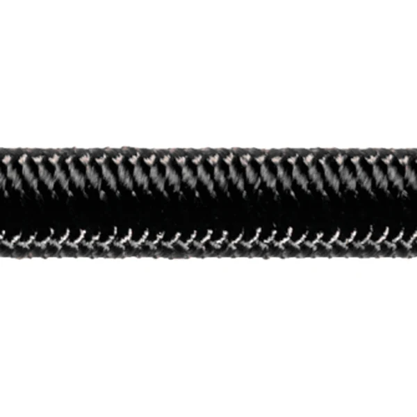 Robline, High-Tech elastisk snor, svart, 3mm x 100m, Bruddstyrke 44 kg