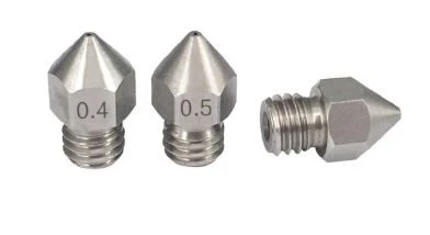 MK8 Munnstykke - rustfritt stål tykk 0,3mm 1,75mm