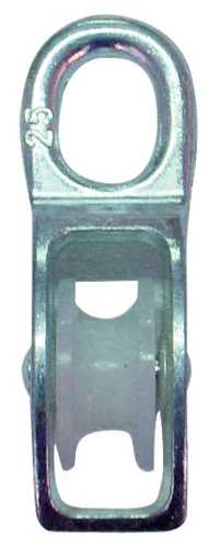 Enkeltblokk galv 30mm, Tau Ø: 8 mm, Ø: øye 30 mm