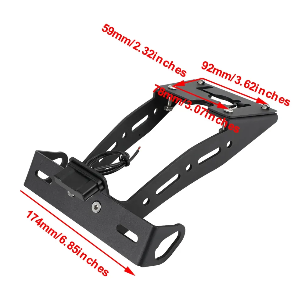 Yamaha XSR900 2022-2023 Lisensplate Holder Bracket