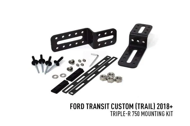 Lazer Ford Transit Custom Trail 2018+ Monteringssett støtfangerbjelke.