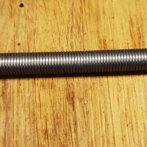 Fjær retur gass 5 hk rustfri