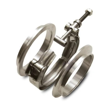 Vibrant Titanium V-Band Flange Assembly 4in OD Tubing
