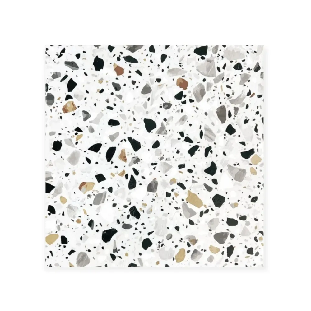 11-pk Sirocco Soft Terrazzo selvklebende gulvfliser