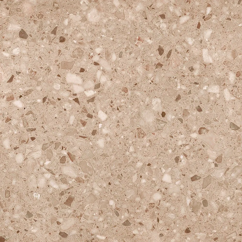 8-pk Lisboa Terrazzo sand selvklebende fliser