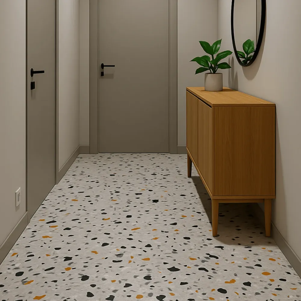 8-pk Milano Terrazzo selvklebende fliser