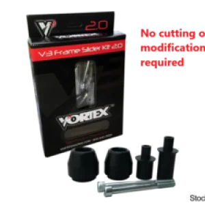 Vortex Racing 13-17 Kawasaki Ninja 300 V3 2.0 Frame Slider Kit- No Cut