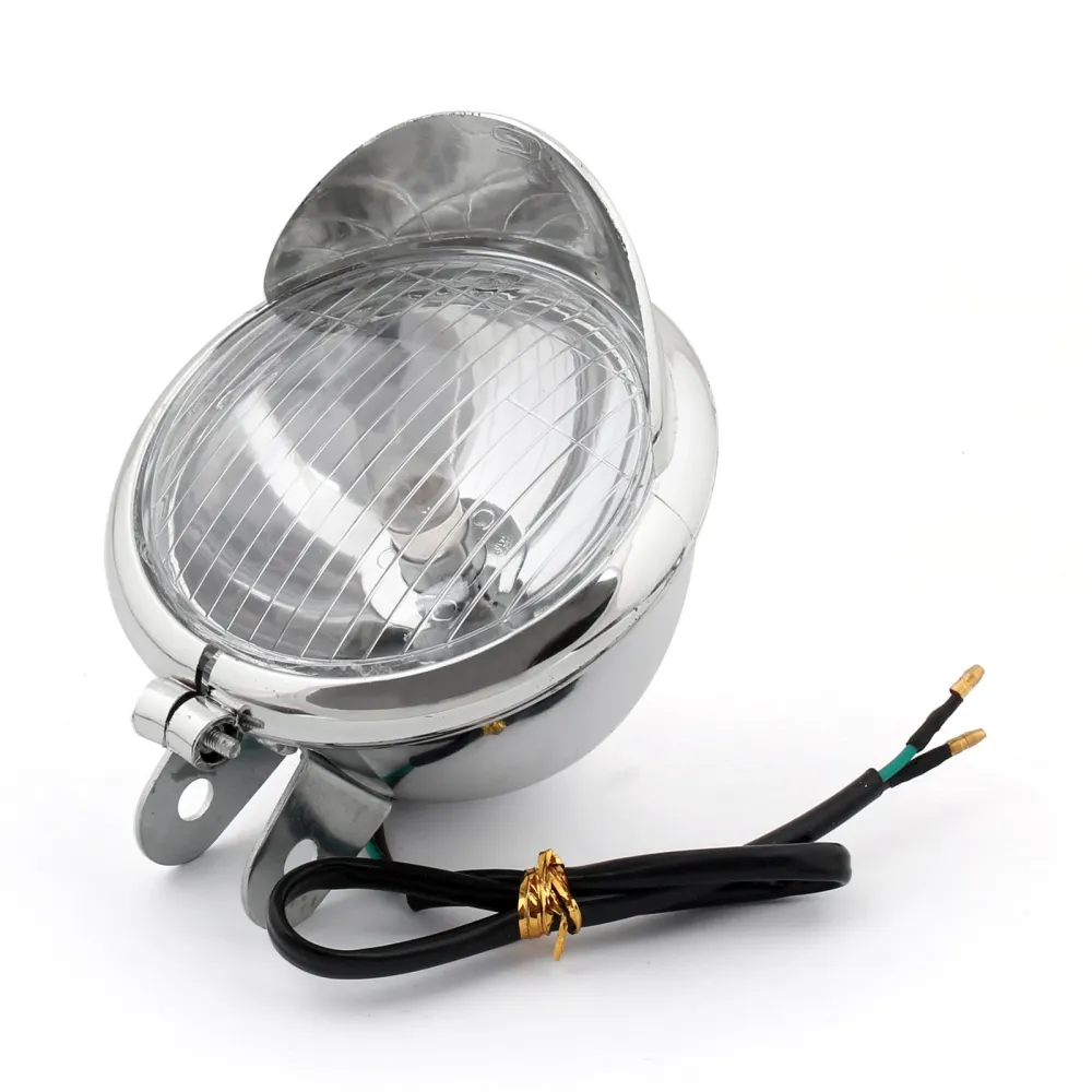 Spot Fog Light Lamp motorsykkel Bobber Touring Chopper tilpasset generisk