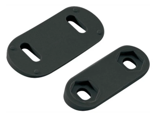 Ronstan, Medium underlagssett, svart (2 stk.)