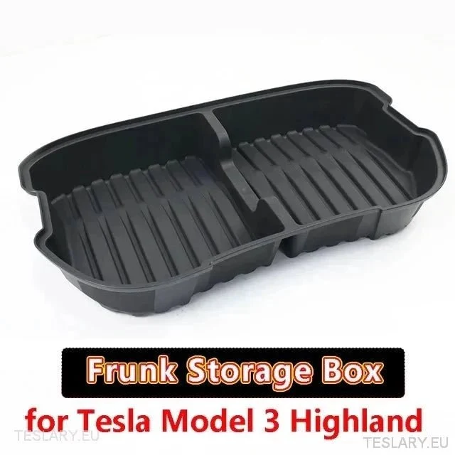 Tesla 3 Highland Custom Designed Perfect Fit Frunk -arrangør