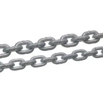 Kjede galvanisert 5/16" / 8mm 30 meter, DIN 766, 750 kg arbeidsbelastning, 3000 kg bruddstyrke