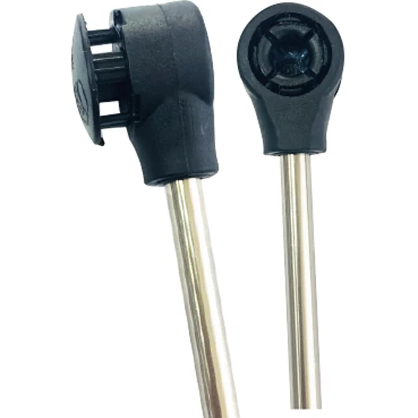 Kuleledd nylon 6 mm gassspjeld, 2 stk