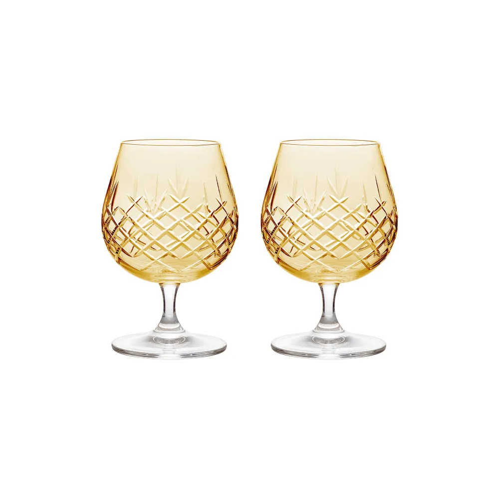 Crispy Citrine Sixball - 2 stk.