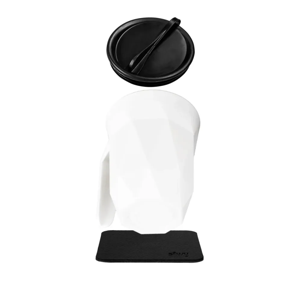 Magnetisk kaffekrus m/lokk