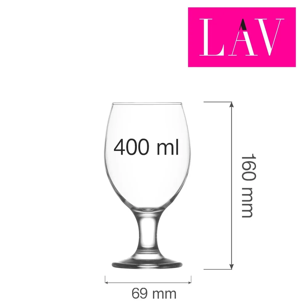 Misket ølglass, 400 ml, Min. kjøp: 6