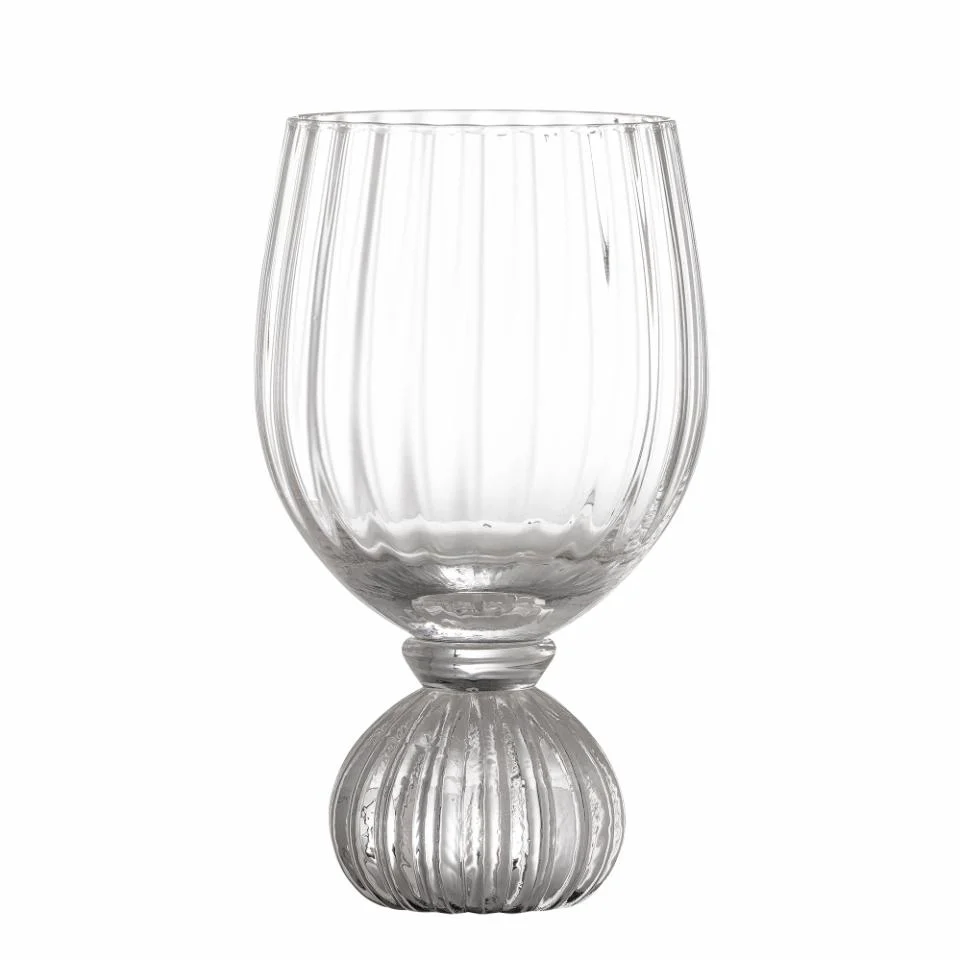 Taurin Vinglas, Klar, Glas Ø9xH15,5 cm