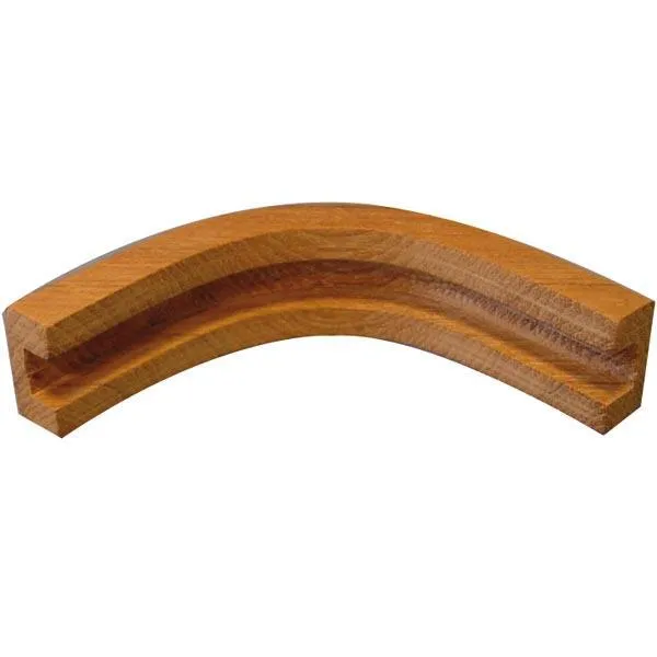 Mahogni vinkel innvendig 100/90°, 10x7mm