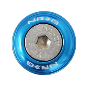 NRG Fender Washer Kit w/Rivets Plastic (Blue) - Set 10