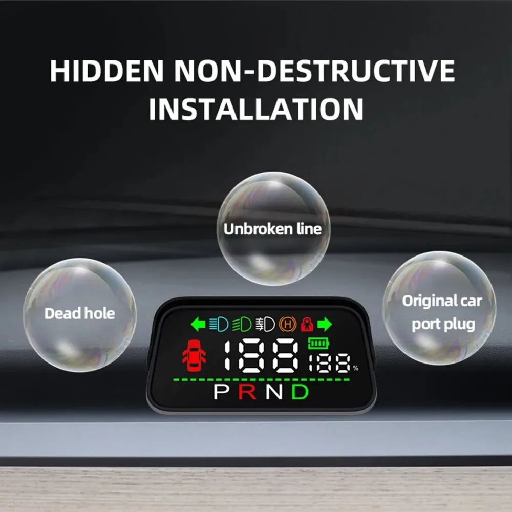 Tesla Model 3/Y V614 Mini Digital Dash Cluster
