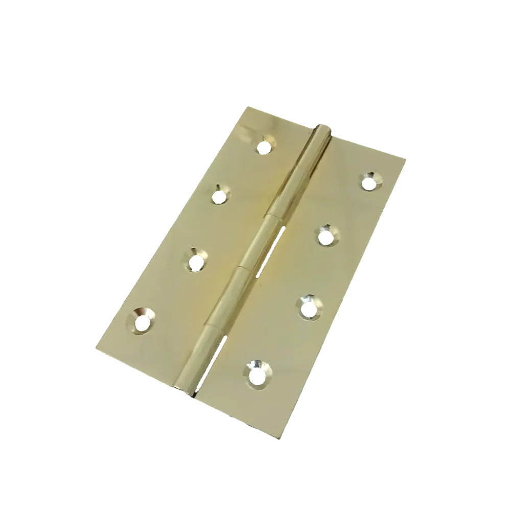 Kanthengsel forkrommet messing 102,5x30,5mm