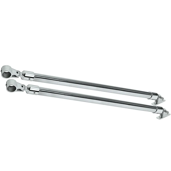 Baldakin støttestang 100 cm, 2 stk, AISI 316