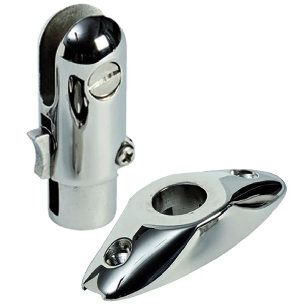 Hette snap-deck fitting AISI 316 22mm rør