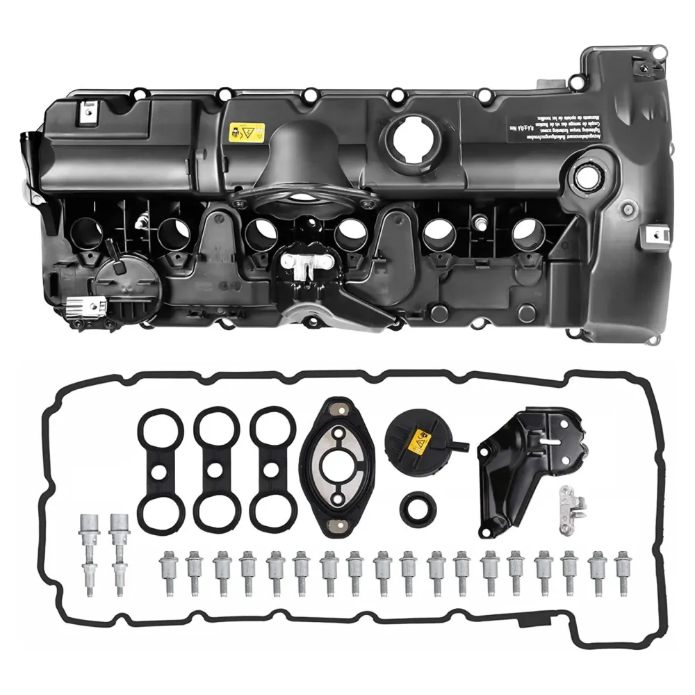 2009-2013 BMW 328i xDrive L6 3.0L DOHC bensinventildeksel m/ pakningsbolter 11127552281 URO011833