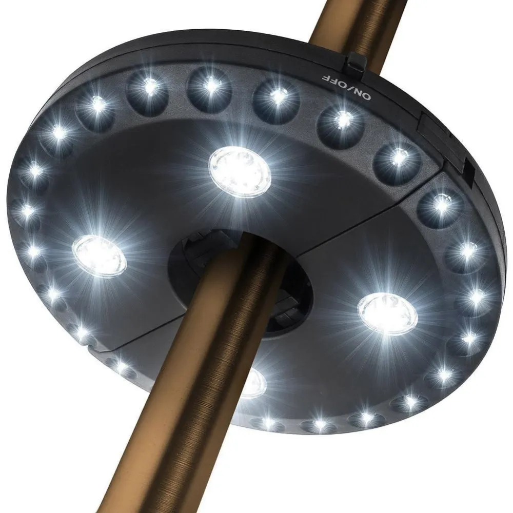 LED parasolllys hageparaply