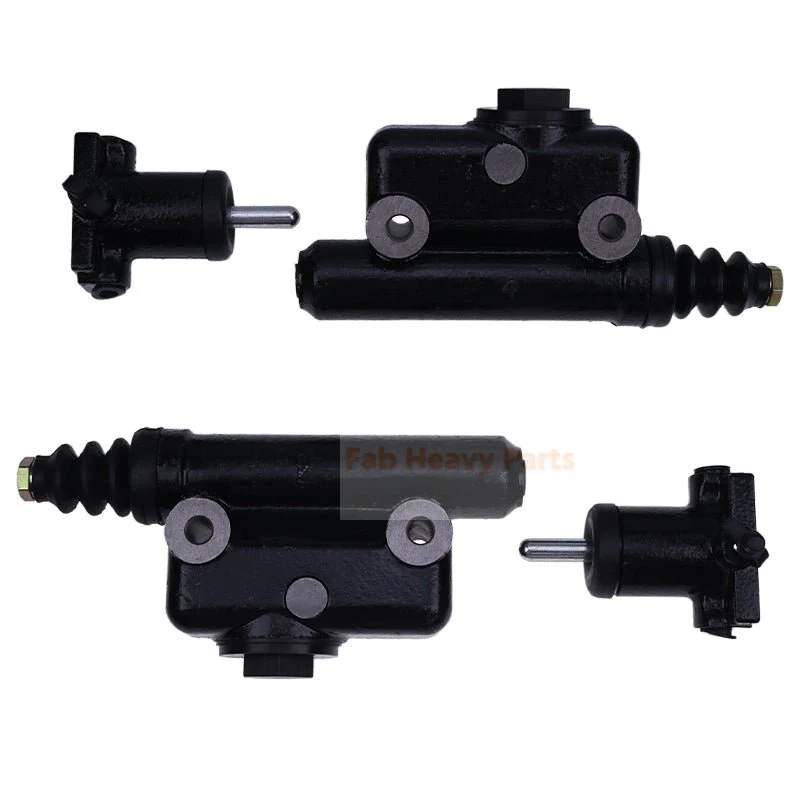 2 stk Bremse Master L25419 & 2 stk Slavesylinder A51976 G109413 Case 450B 480 480B 480D 580 580B