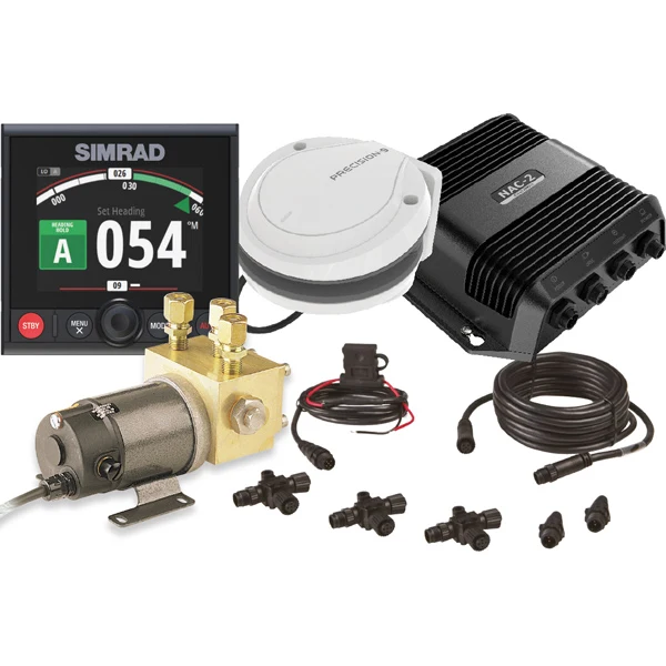 Simrad, Autopilotpakke m/AP44, NAC-2, Precision-9, Pump-2 26-50 fots båter